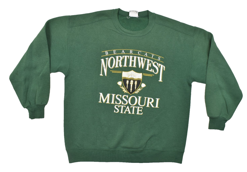 Gear For Sports Northwest Missouri State Bearcats Crewneck Sweatshirt Green XL